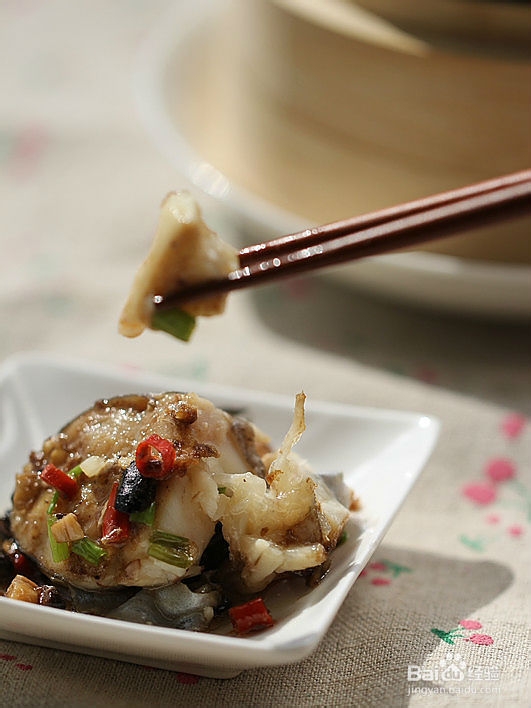口味留香的“豆豉蒸鮰鱼”