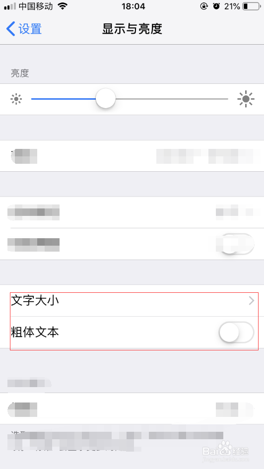 苹果手机怎么调整字体大小