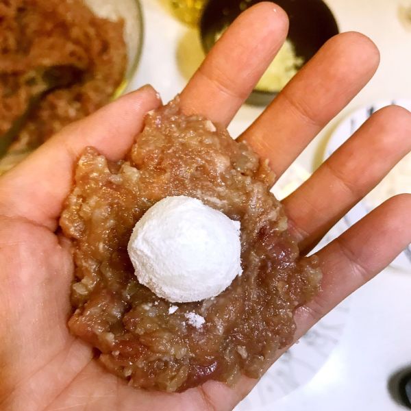 照烧包心牛肉丸