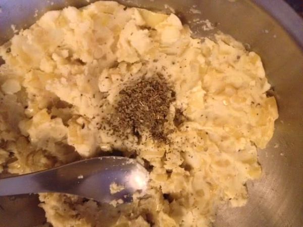 龙利鱼黄油杂菜土豆泥