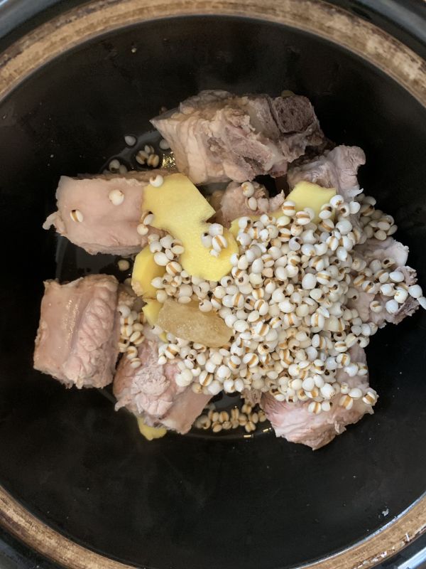 排骨山药薏仁汤