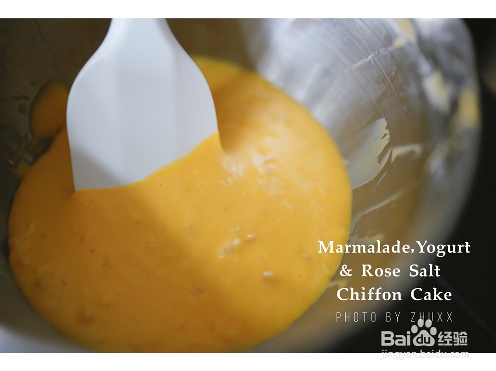 味美鲜香的橙酱奶油戚风三明治