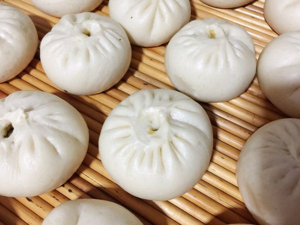 萝卜丝素馅包子