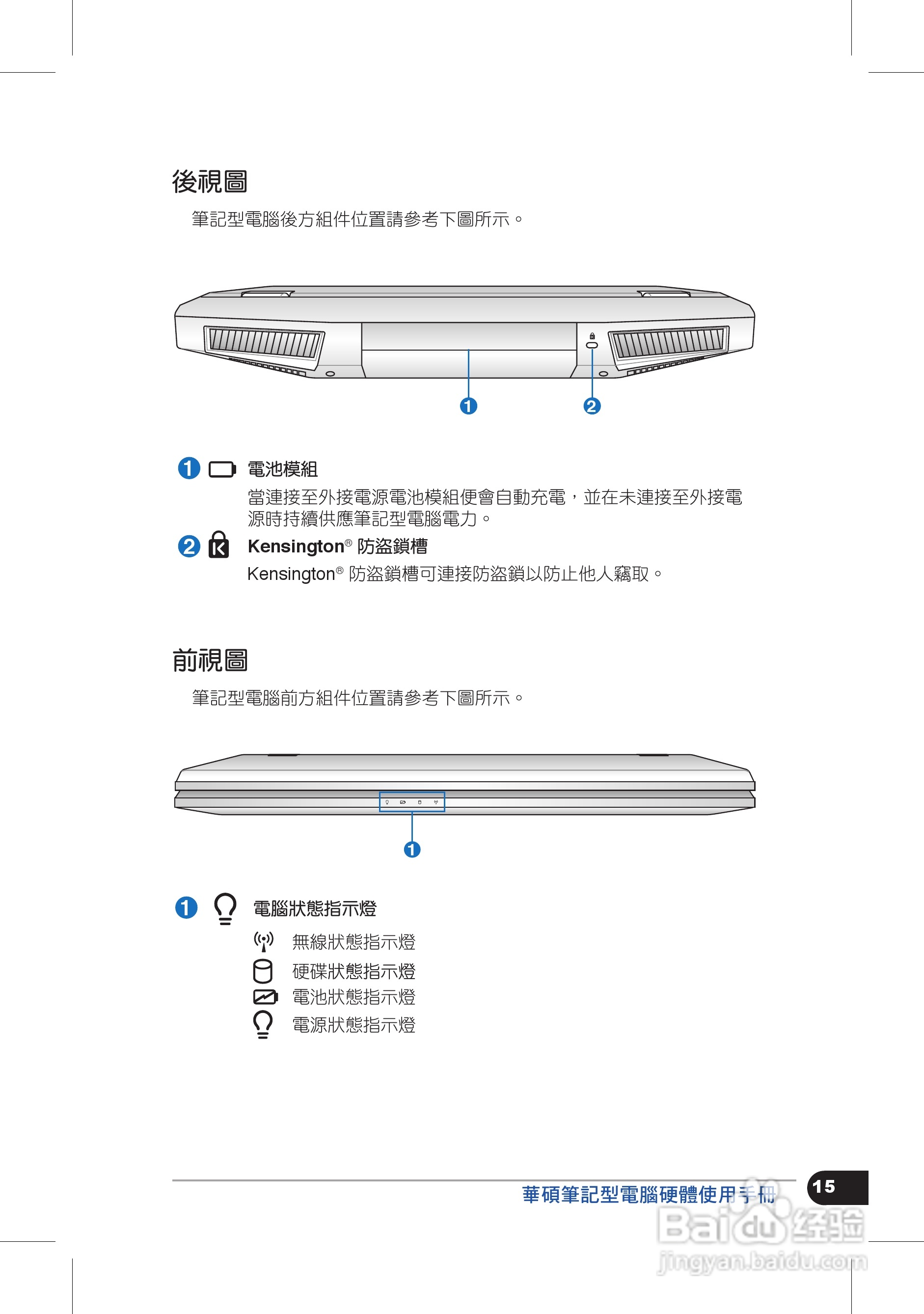 华硕T5812笔记本电脑使用手册:[2]