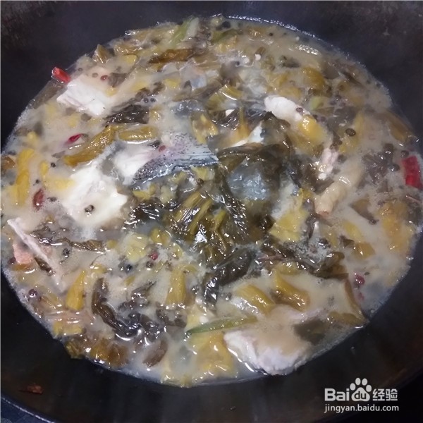 酸菜鱼的做法