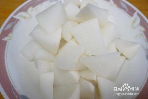清淡白萝卜的炒法