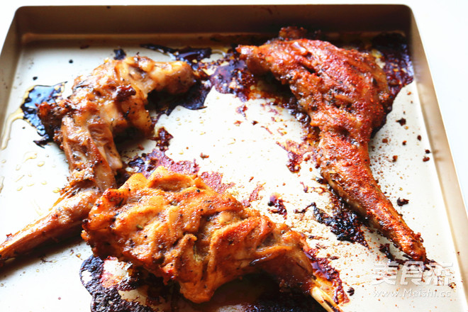 风味烤兔腿的做法