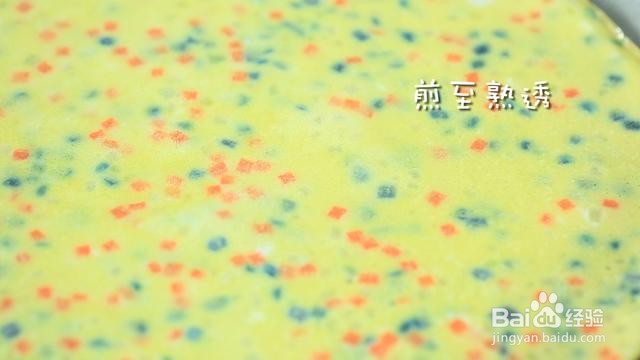 紫甘蓝蛋卷怎么做