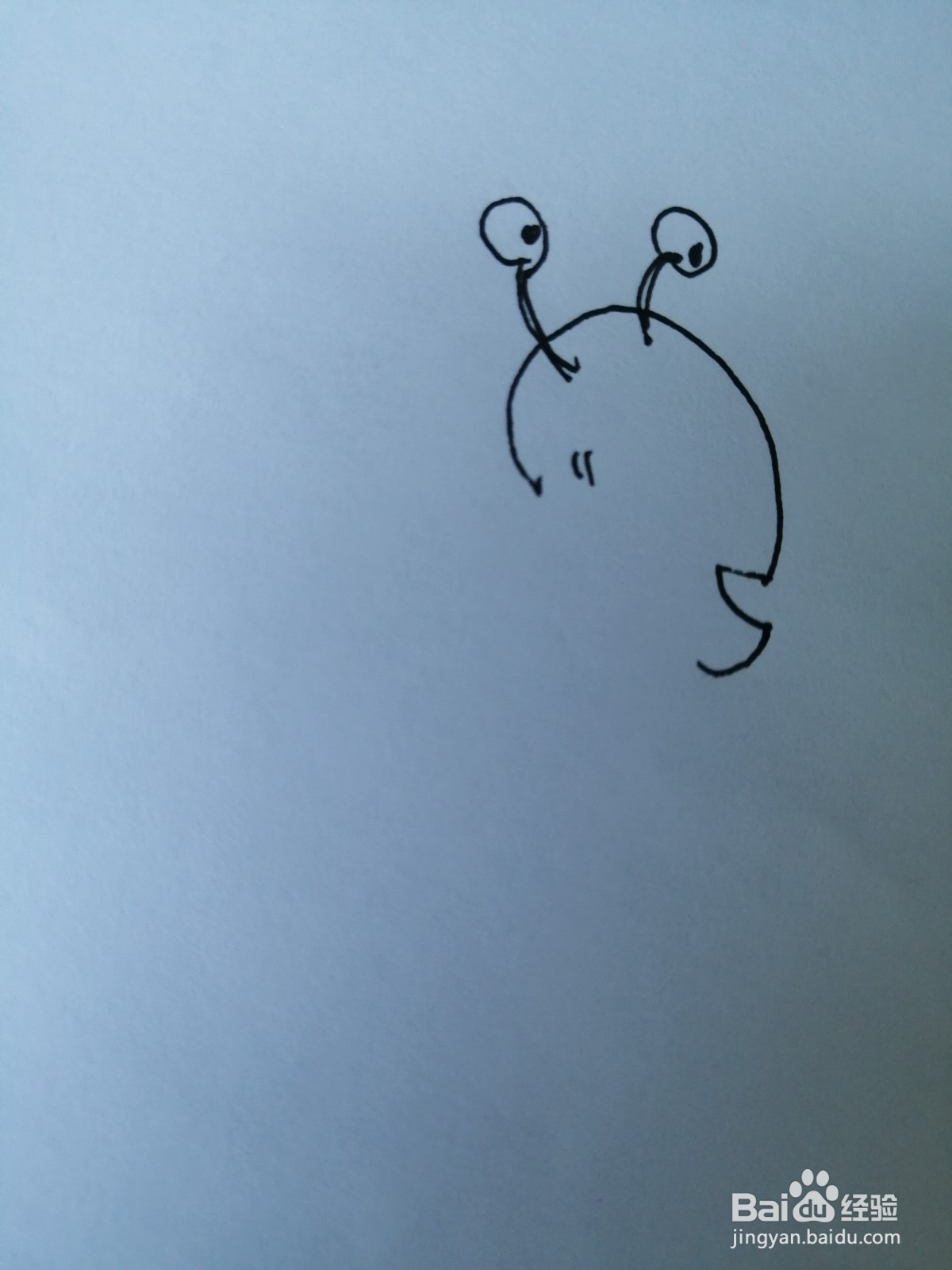 简笔画小蜗牛怎么画