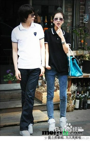 教你选择休闲个性情侣装