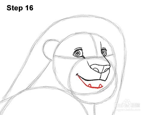 如何绘制Simba（长大）——加菲的吃货生活