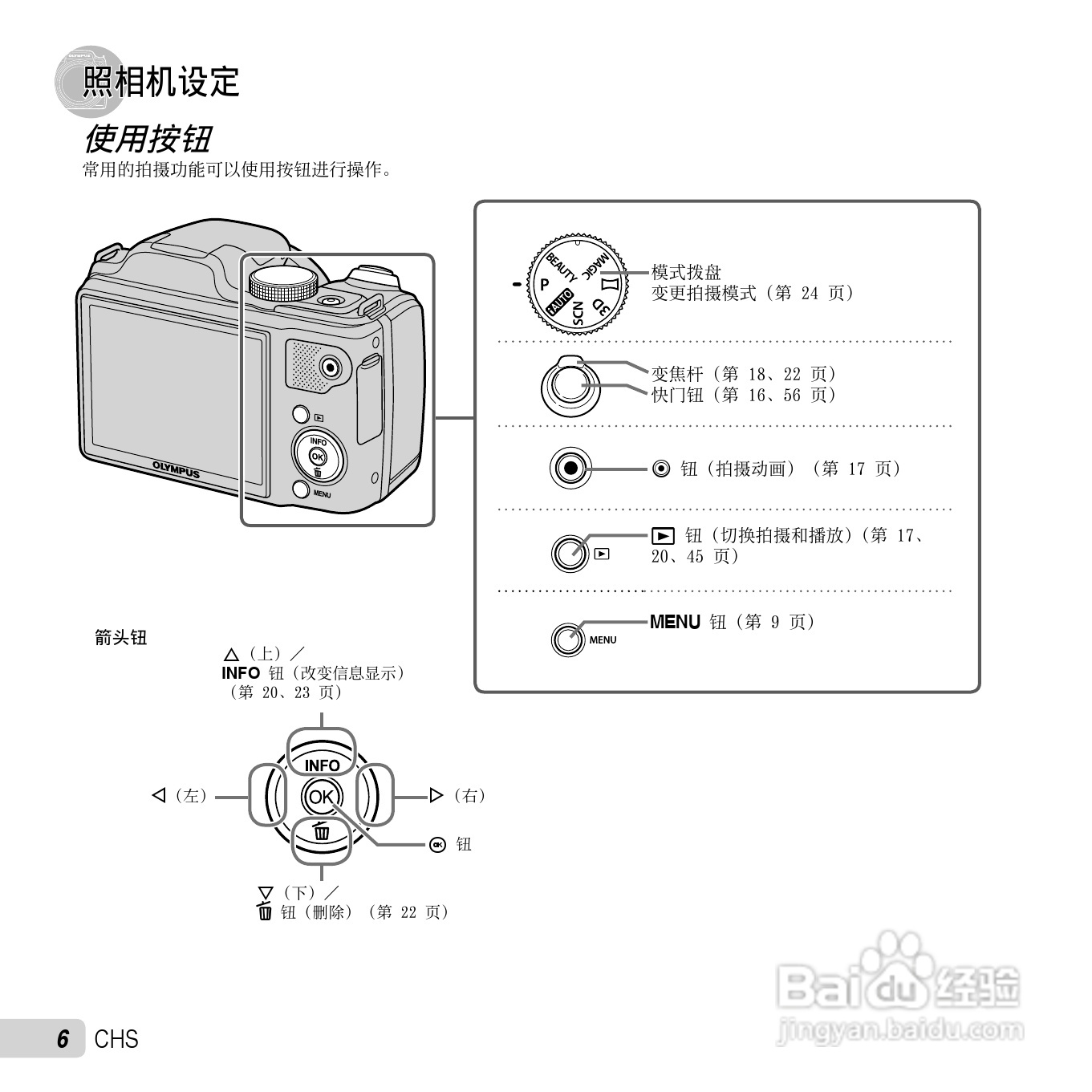 奥林巴斯SP-720UZ数码相机说明书:[1]