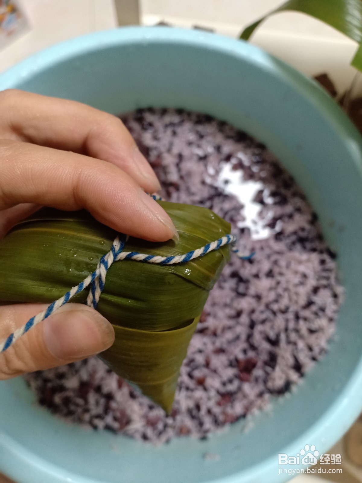 粽子系绳打结方法