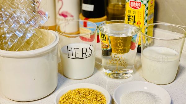 水晶椰汁桂花糕