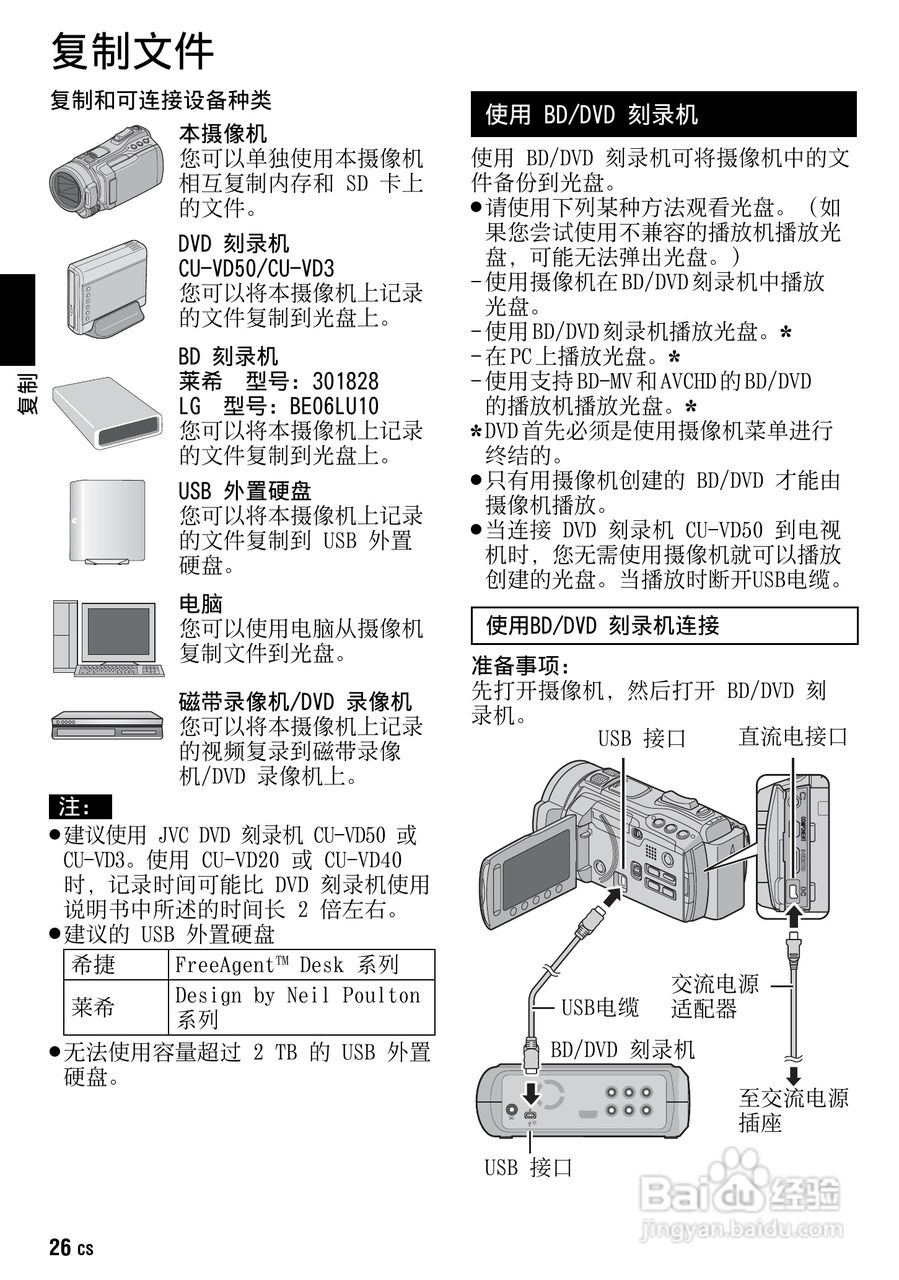 JVC GZ-HM1AC数码摄像机说明书:[3]