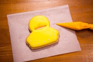 立体小鸭子糖霜饼干