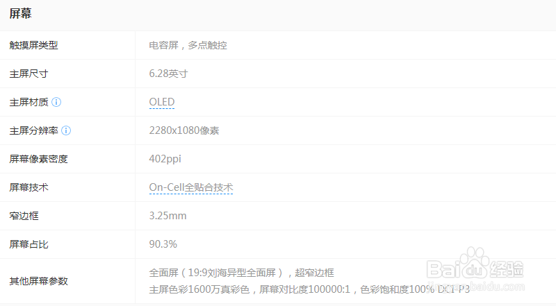 VIVO X21屏幕指纹版参数