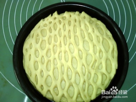 网纹猕猴桃果酱面包的步骤