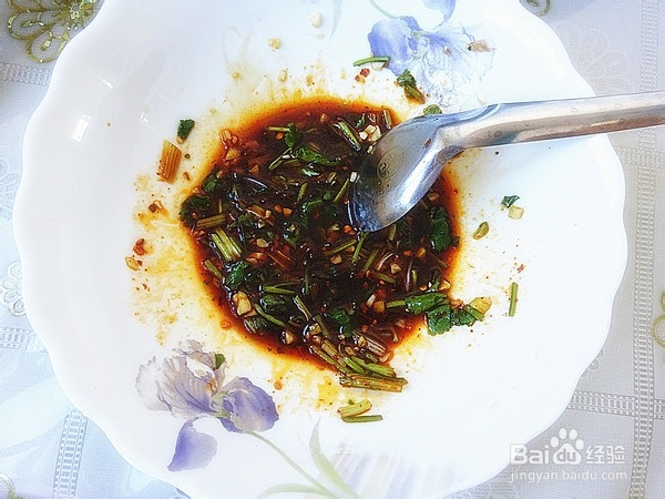 快手拌牛肉的做法