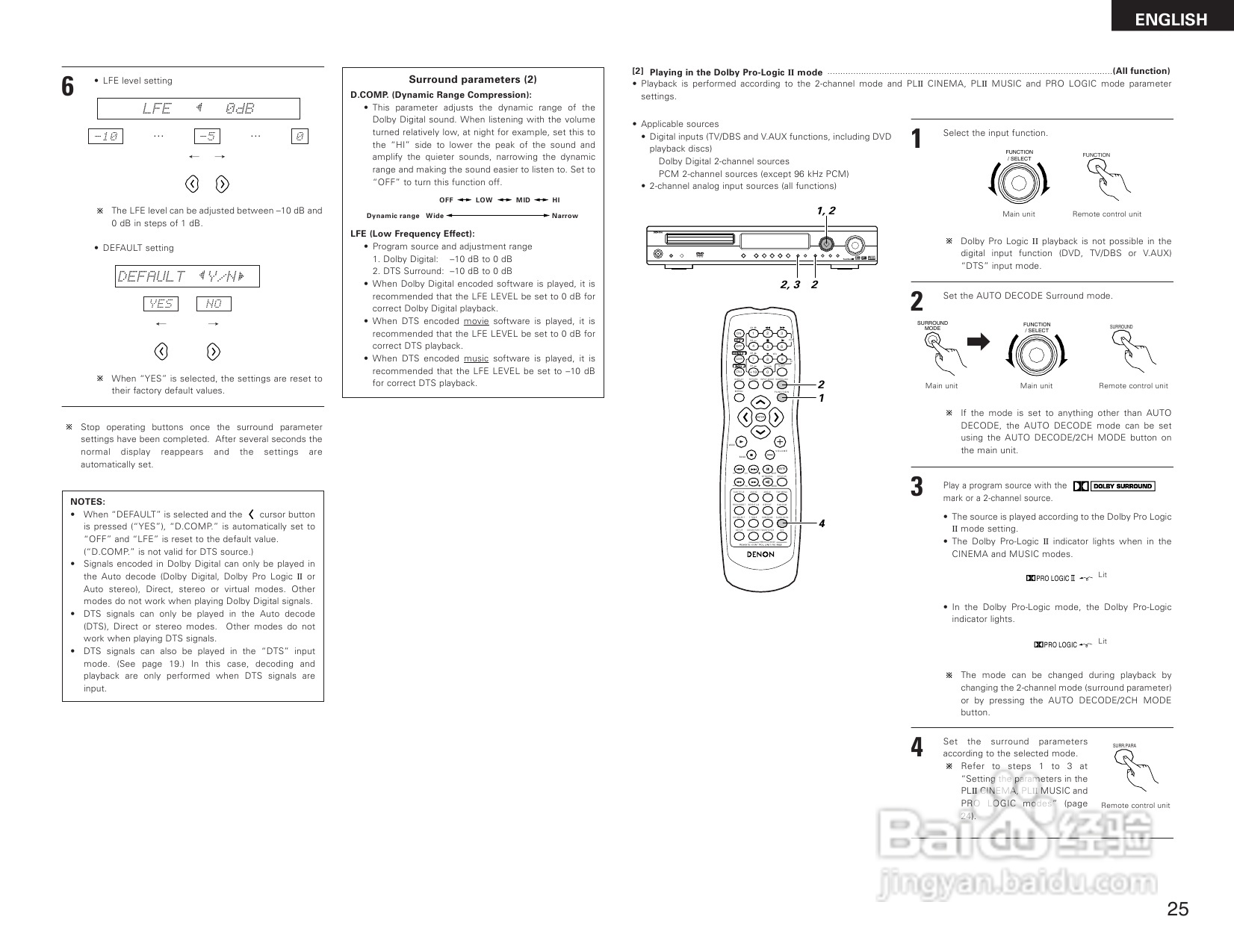 DENON DHT-1000DV功放说明书:[2]