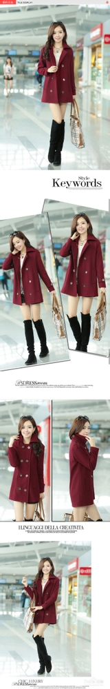 女装2013冬季毛呢外套