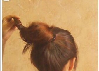 洗澡时长头发怎么绑