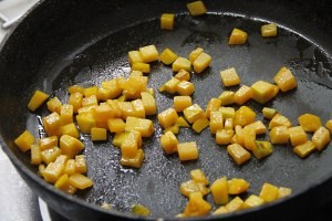南瓜炒饭的做法