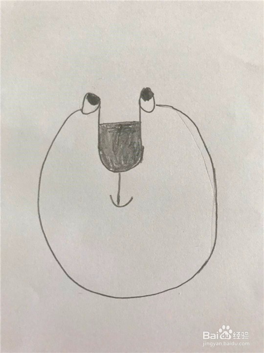 小老虎的简笔画的画法