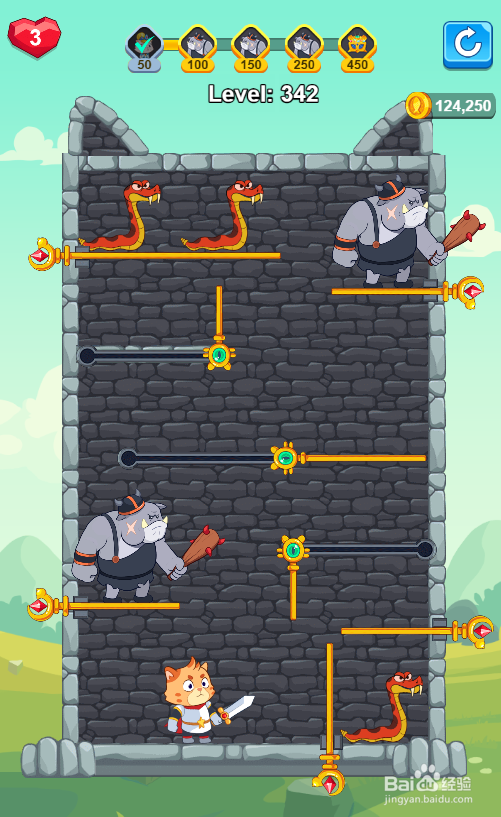 如何让超级猫在Level 342中顺利过关