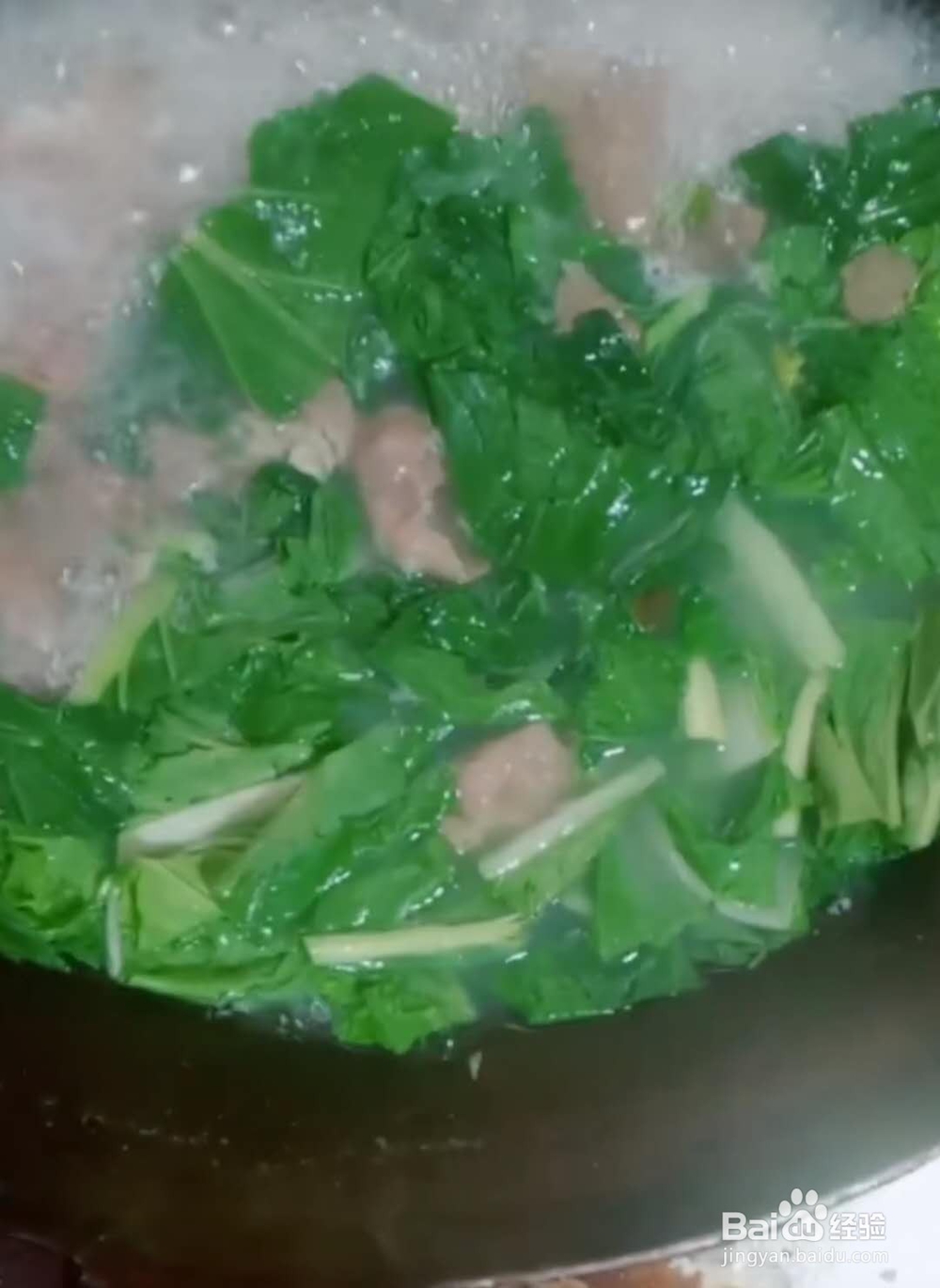 羊肉粉丝白菜汤做法