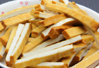 青椒炒豆腐干的步骤