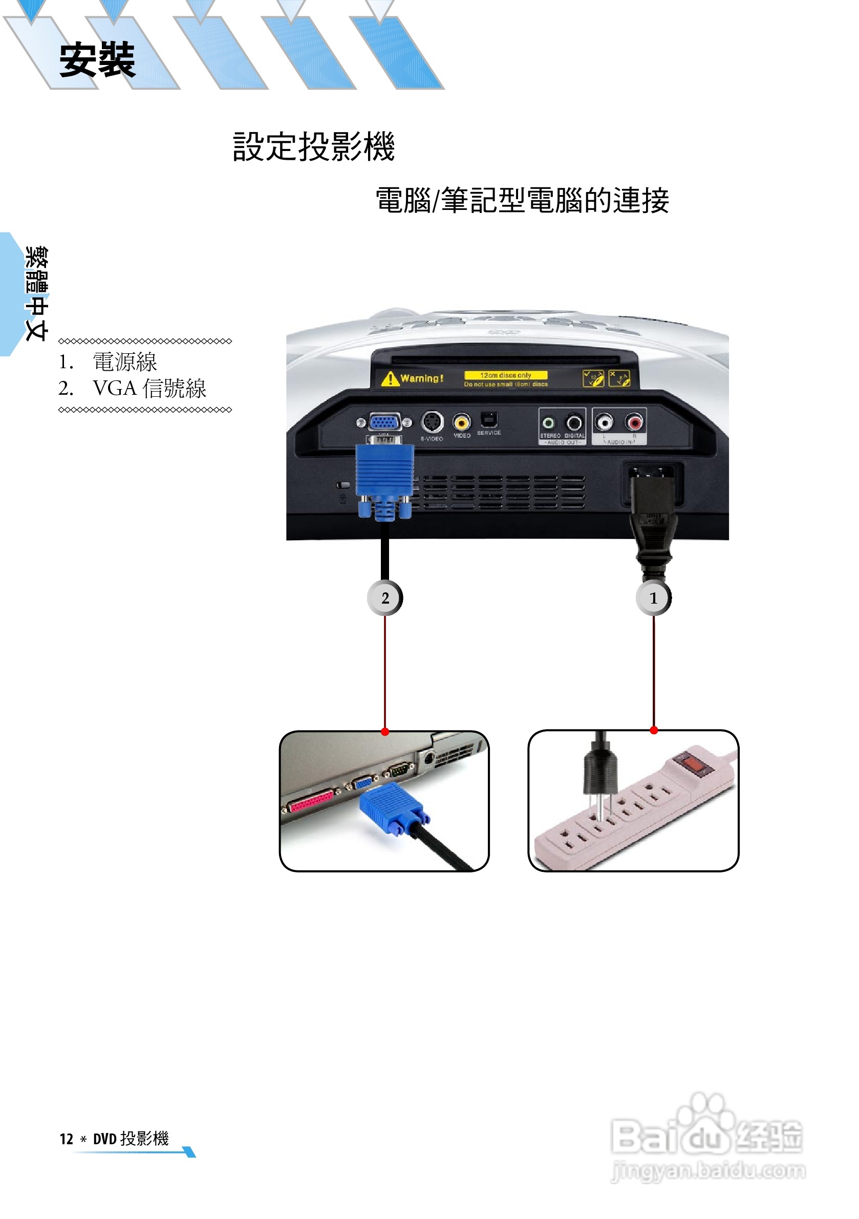 奥图码 U2投影机说明书:[2]