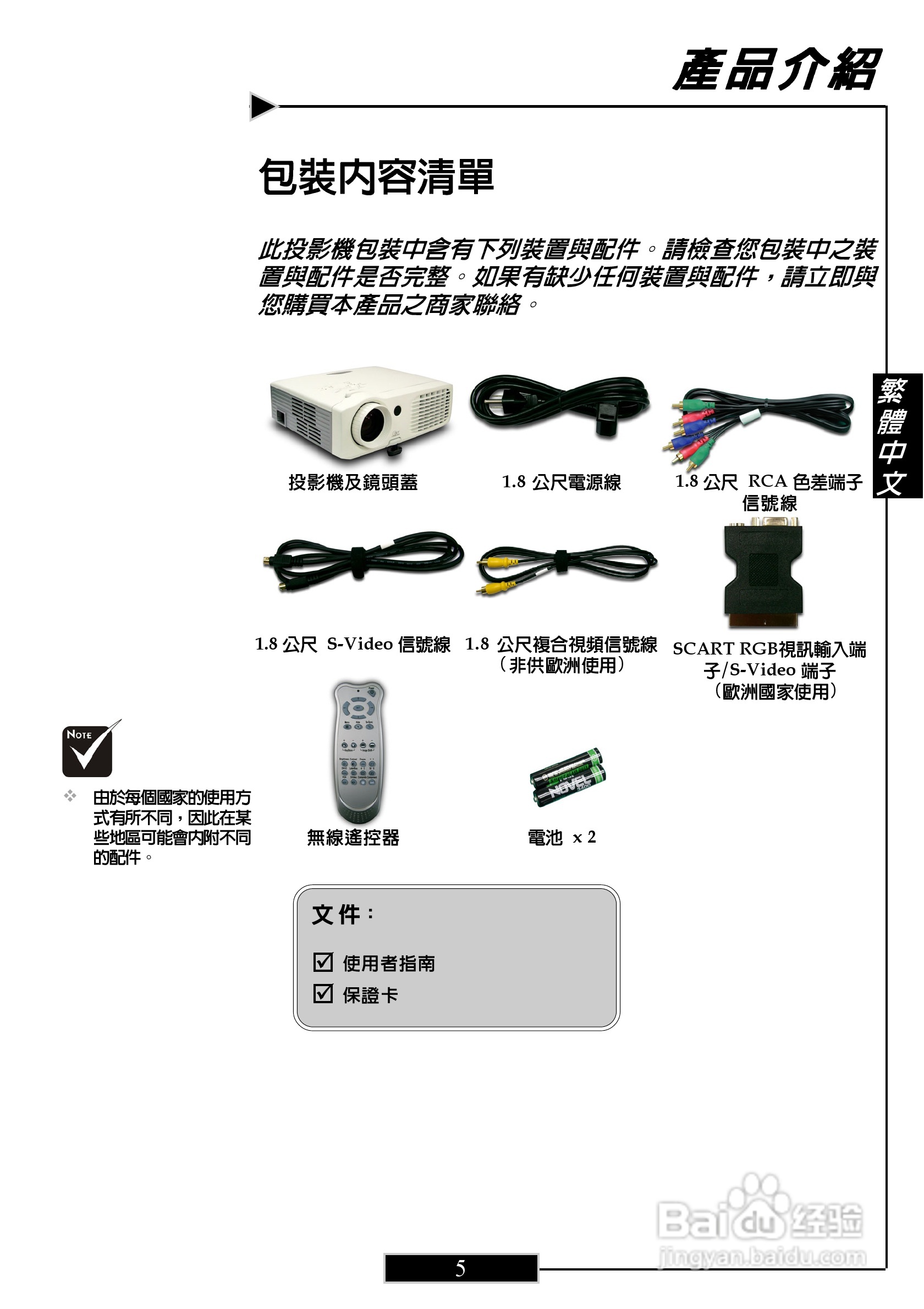 奥图码 H27投影机说明书:[1]