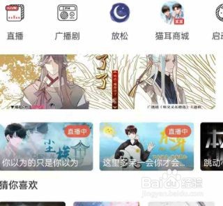 猫耳fm到哪切换频道