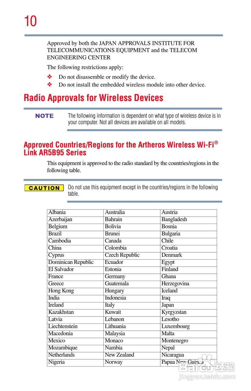 东芝NB200笔记本电脑使用说明书:[1]