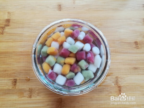 牛奶红豆芋圆的做法