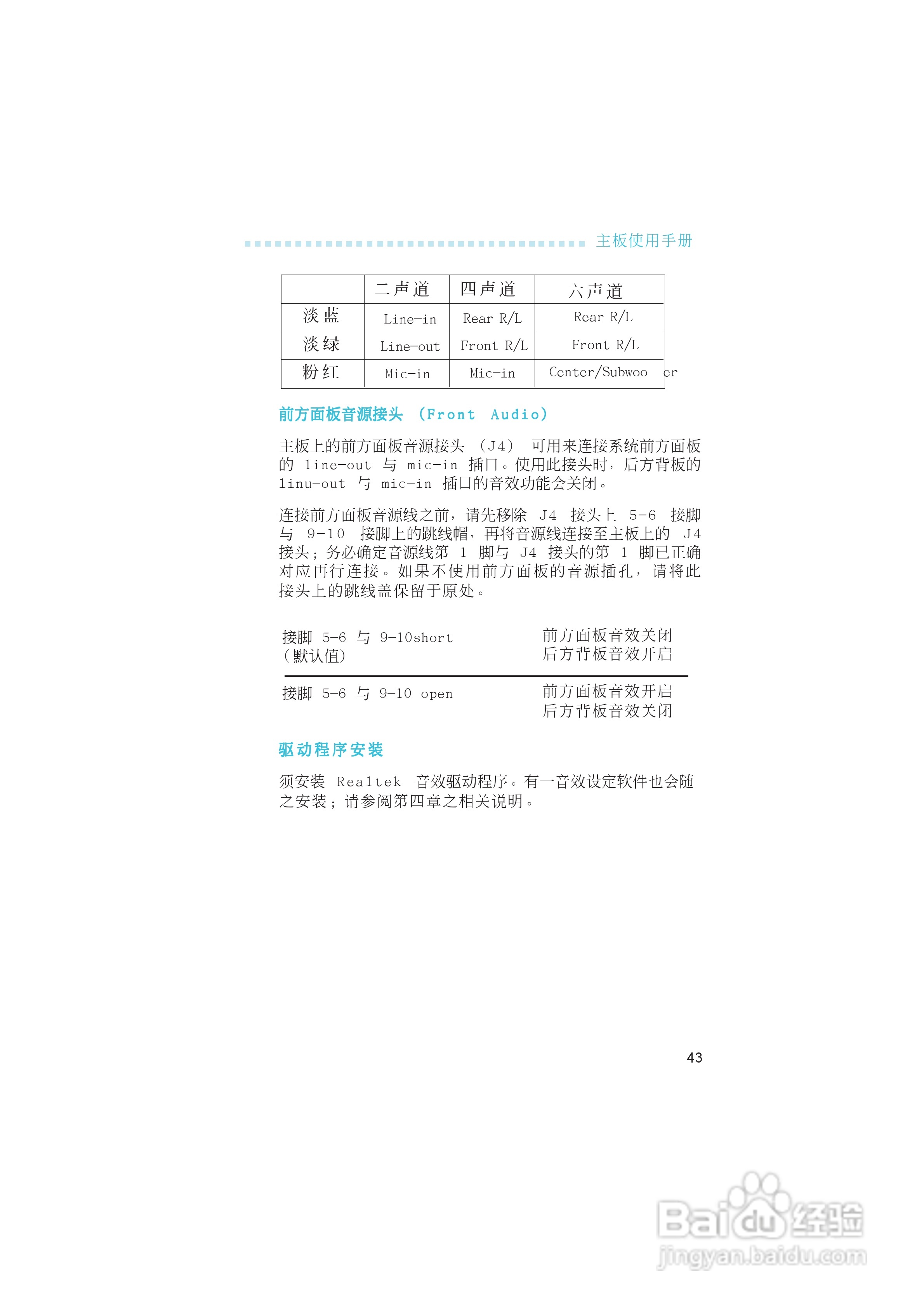 友通INF. NF4 SLI型主板说明书:[5]