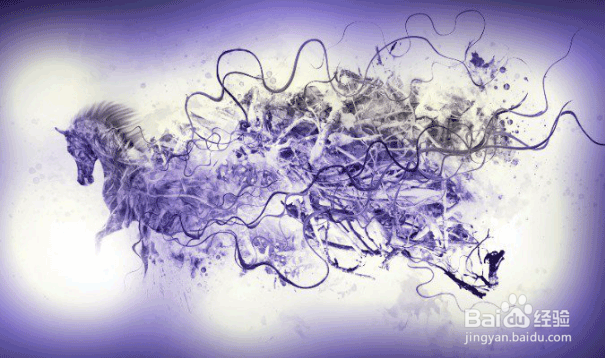 PS建筑插画教程