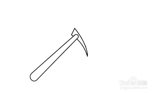 简笔画斧头怎么画?