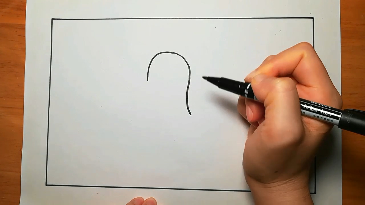如何画海马简笔画
