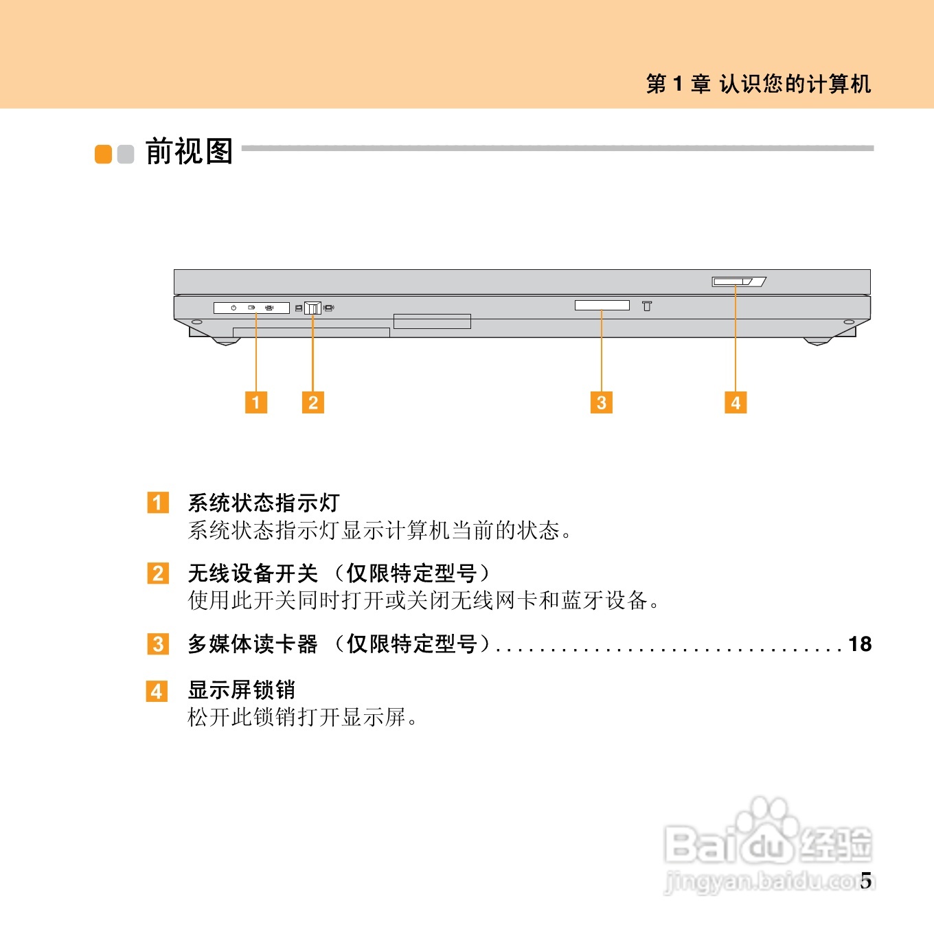 联想昭阳 E43笔记本电脑使用说明书:[3]