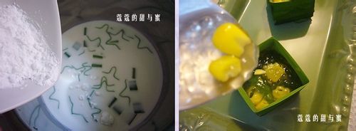 经典泰式甜品--香兰西米糕