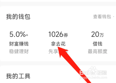 携程旅行怎么查看拿去花