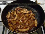 超级好吃的辣炒鱿鱼的做法