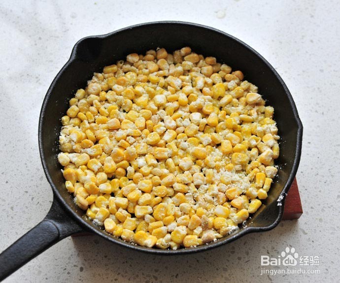 人气美食--香脆黄金玉米烙