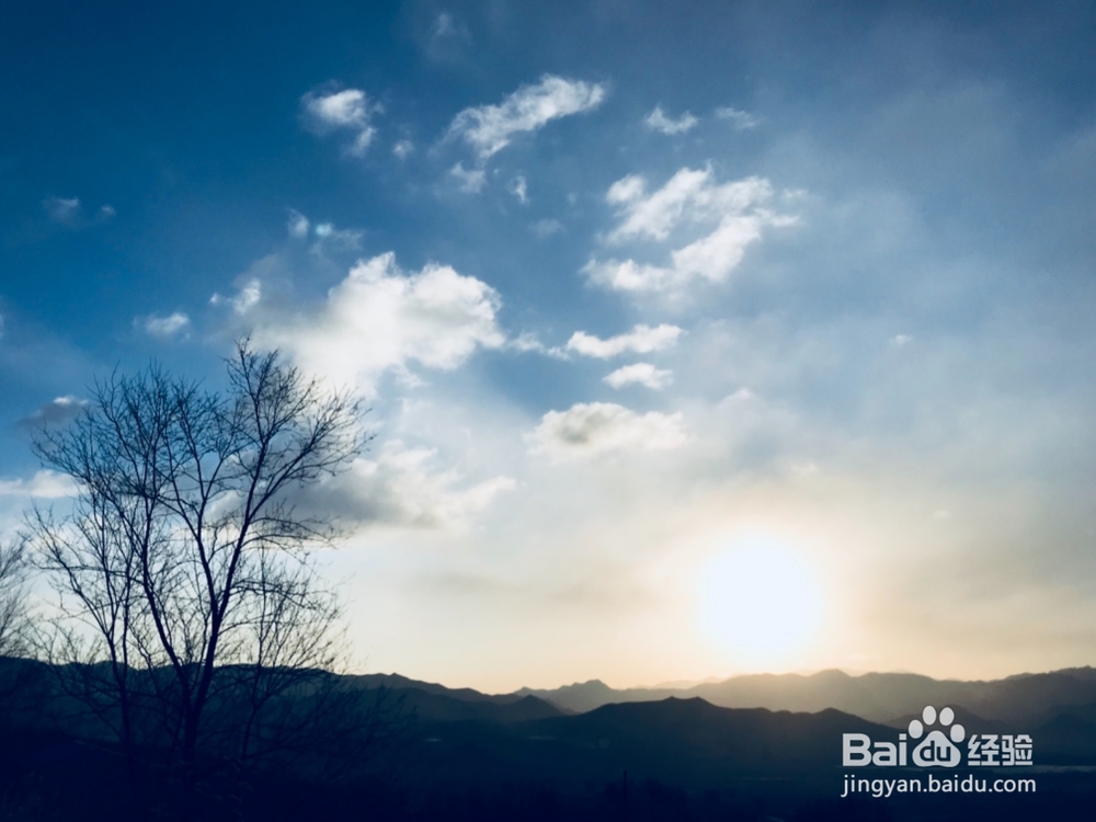 冬季怎样拍摄一些风景