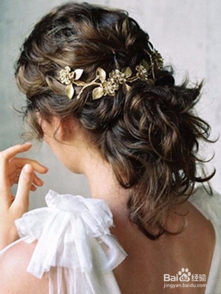 学学欧美新娘发饰造型 提升高贵优雅气质