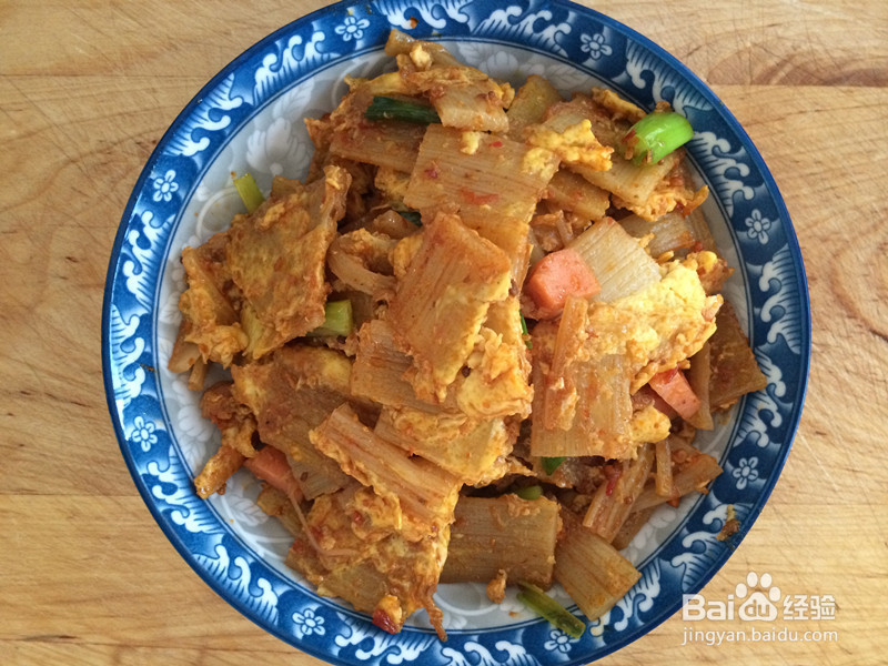 怎样做家常烤冷面