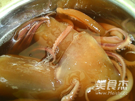 发制干鱿鱼的做法