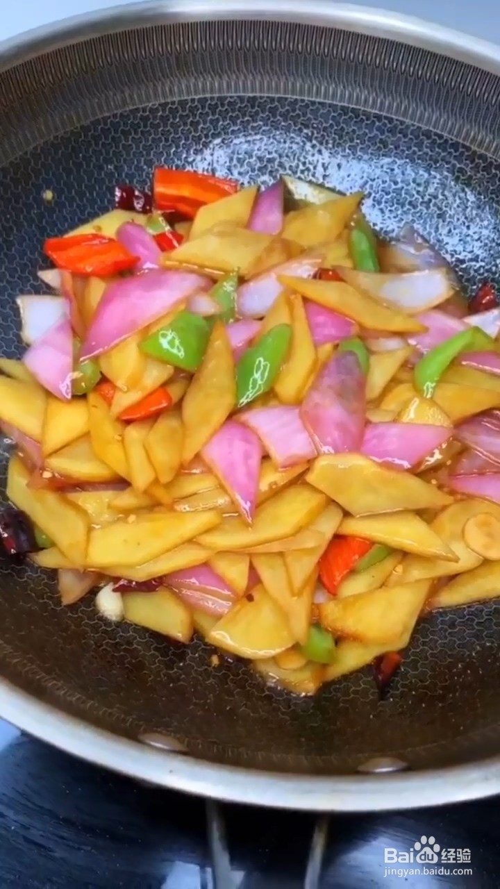 如何制作好吃的尖椒土豆片